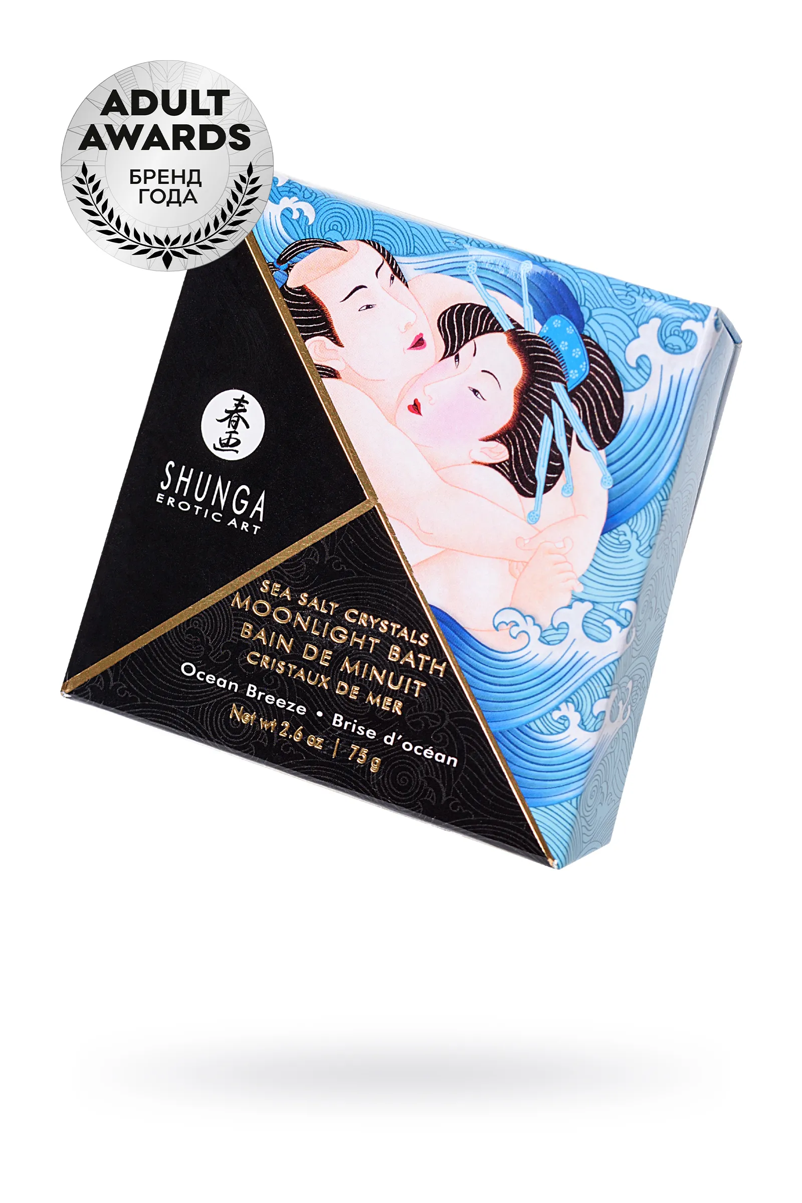 Соль для ванны Shunga  Bath Salts Ocean Breeze «Океанский бриз» 75 мл