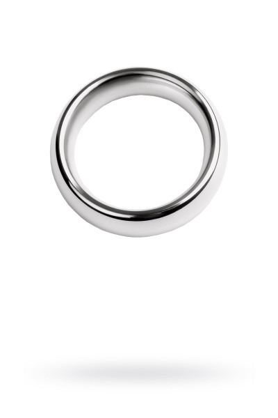 Кольцо на пенис, TOYFA Metal,металл, серебристое, 2 см, Ø 3 см ,S
