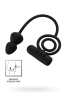 Вибровтулка анальная  с дополнительной стимуляцией Erotist 5,2 см Ø 2,8